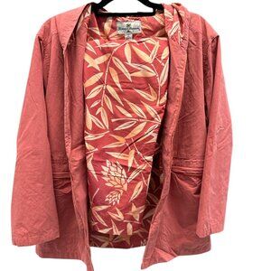 Tommy Bahama Women’s Hooded Jacket & Pants Set S/4 .Tropical Coastal Resort Chic